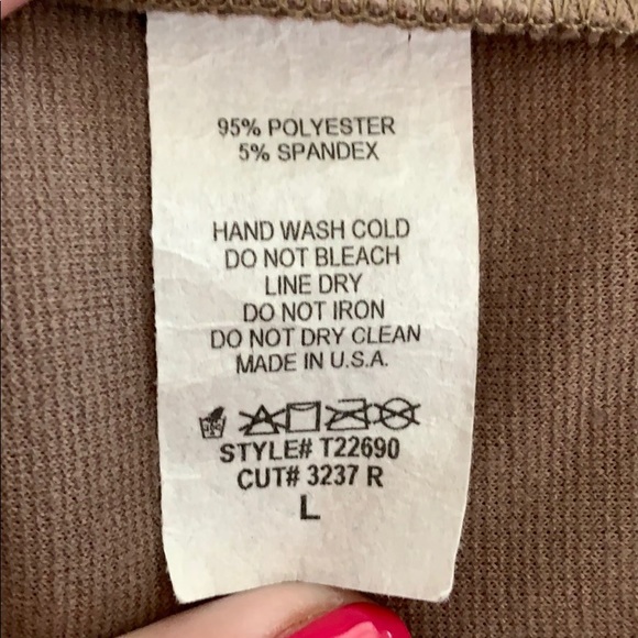 NWOT TOBI BROOKLYN STRAPPY CROP TOP BROWN KHAKI - Picture 6 of 6